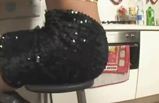 في جوارب اضطر سكس اجنبي احلى بنات إلى لعق L.